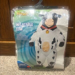 Spirit Kids Inflatable Child Cow Costume